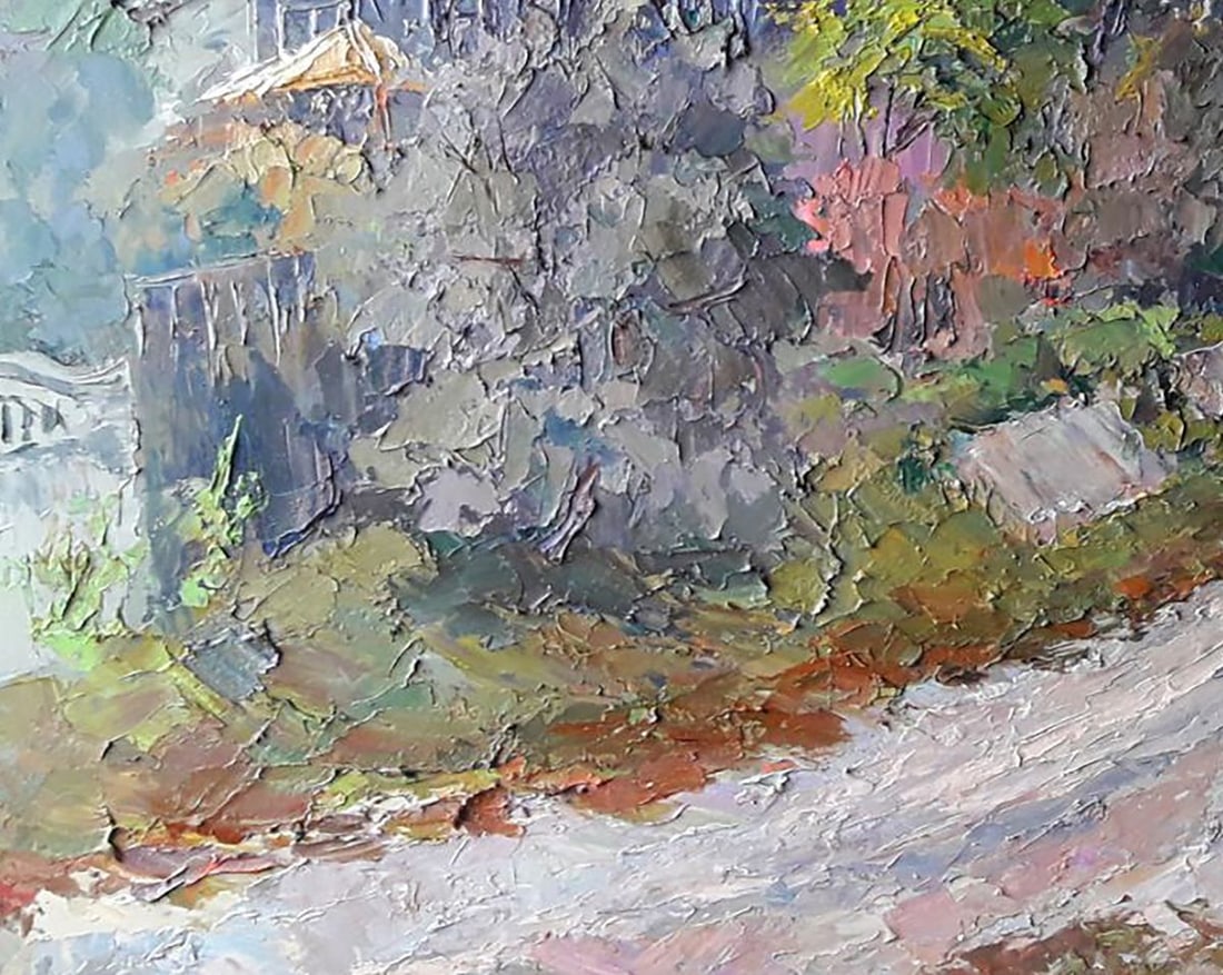 Oil painting Rural landscape Serdyuk Boris Petrovich - 4