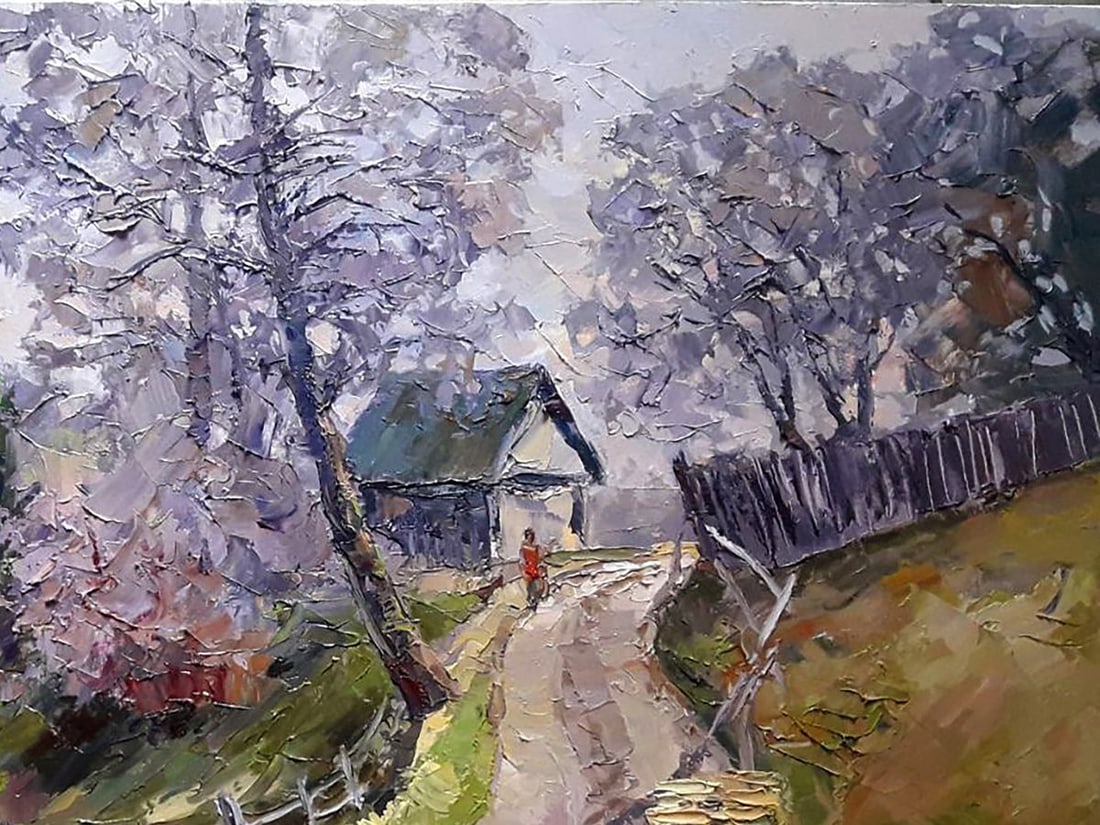 Oil painting The vicinity of Vorokhta Serdyuk Boris Petrovich - 3