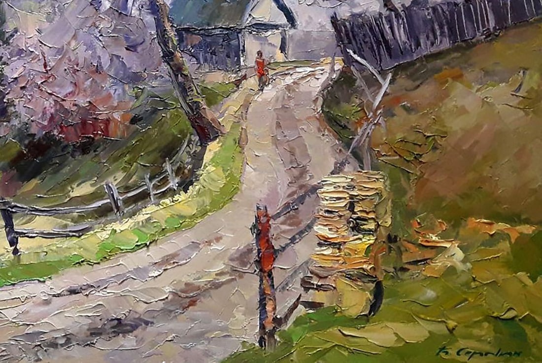Oil painting The vicinity of Vorokhta Serdyuk Boris Petrovich - 5