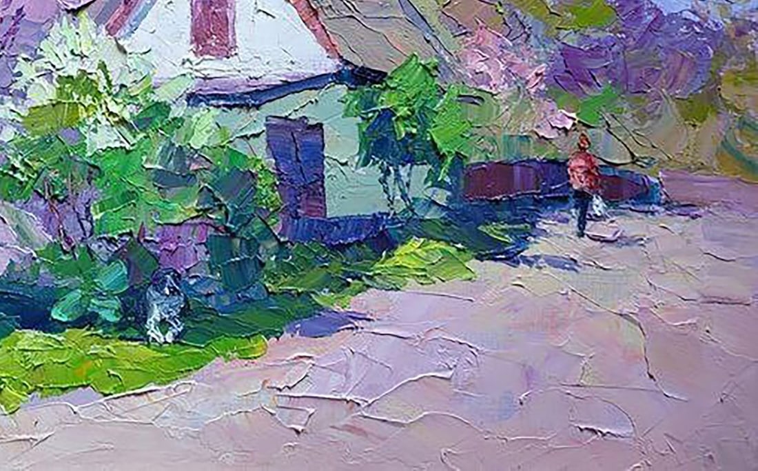 Oil painting White lilac bush Serdyuk Boris Petrovich - 5