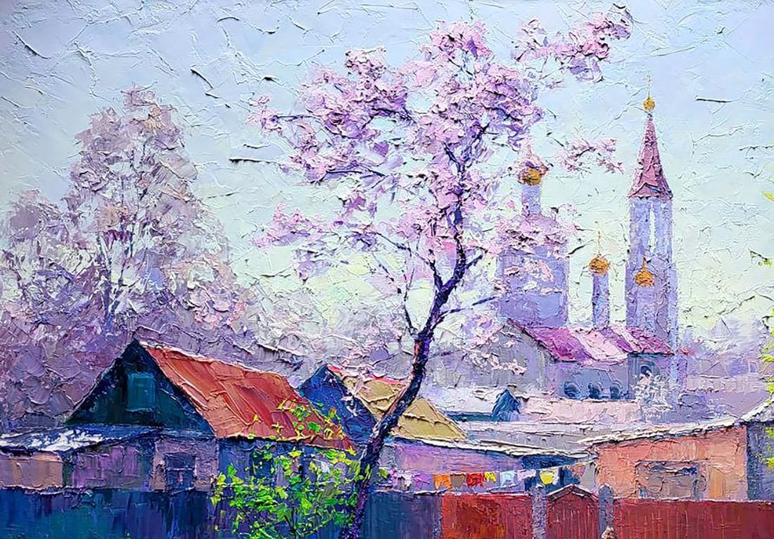 Oil painting April rays Serdyuk Boris Petrovich - 2