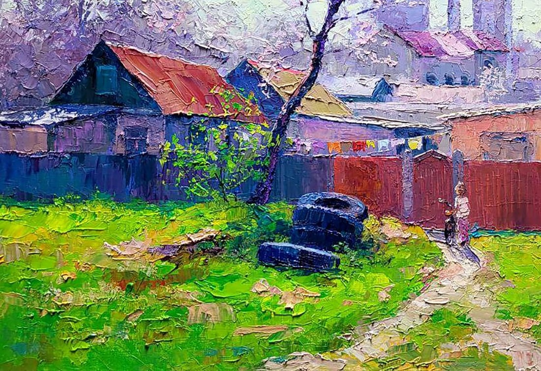 Oil painting April rays Serdyuk Boris Petrovich - 4