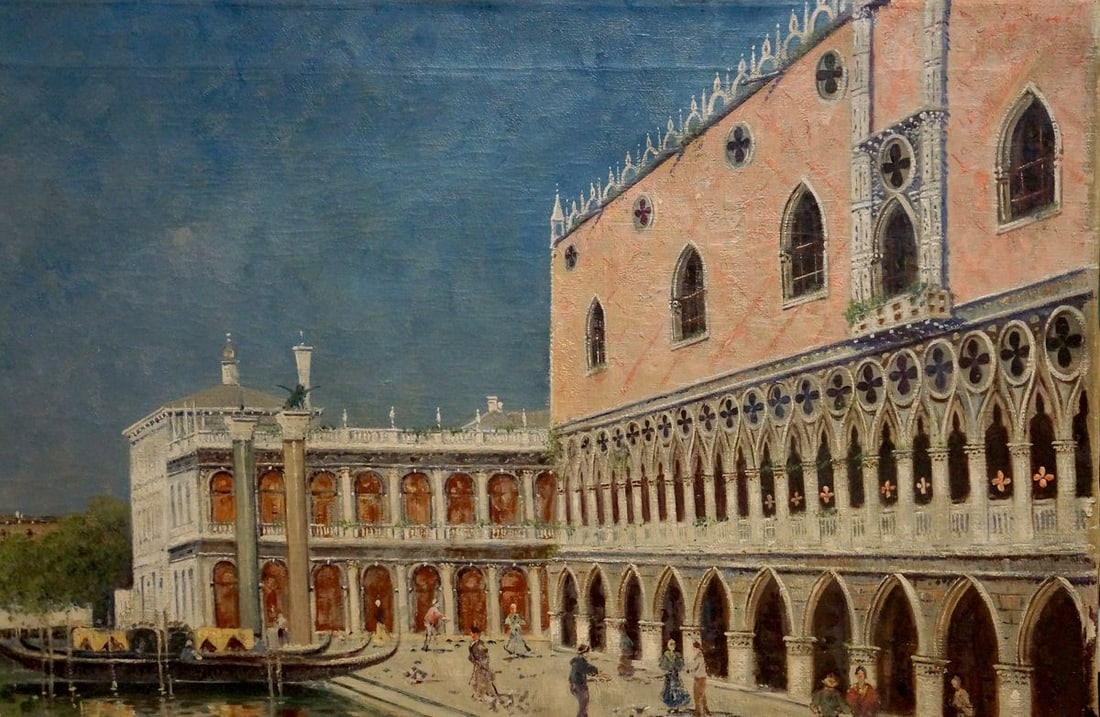 Oil painting Venice - 4