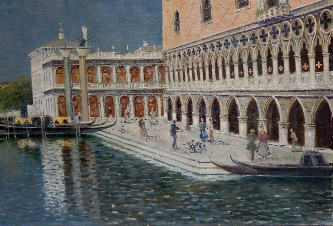 Oil painting Venice - 5