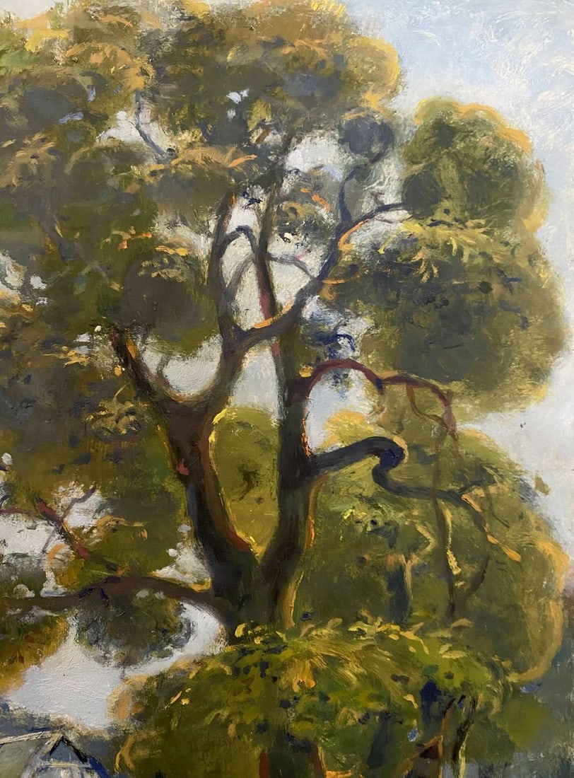 Oil painting Outskirts Litvinov Oleg Arkad'yevich - 10