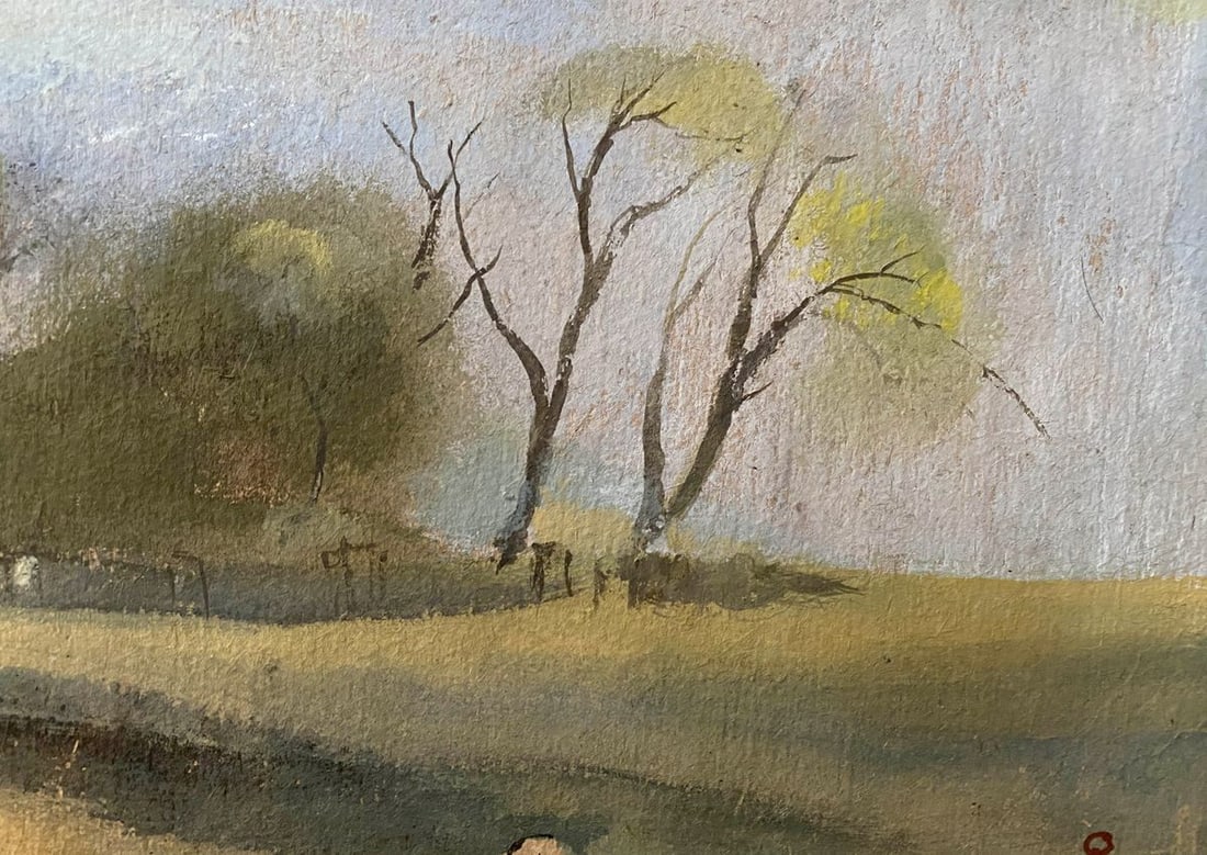 Tempera painting April Litvinov Oleg Arkad'yevich - 2