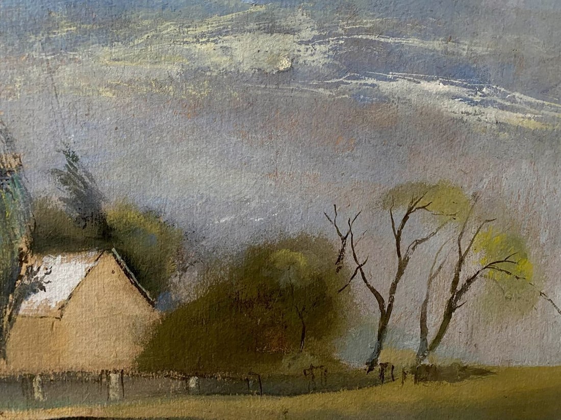 Tempera painting April Litvinov Oleg Arkad'yevich - 3