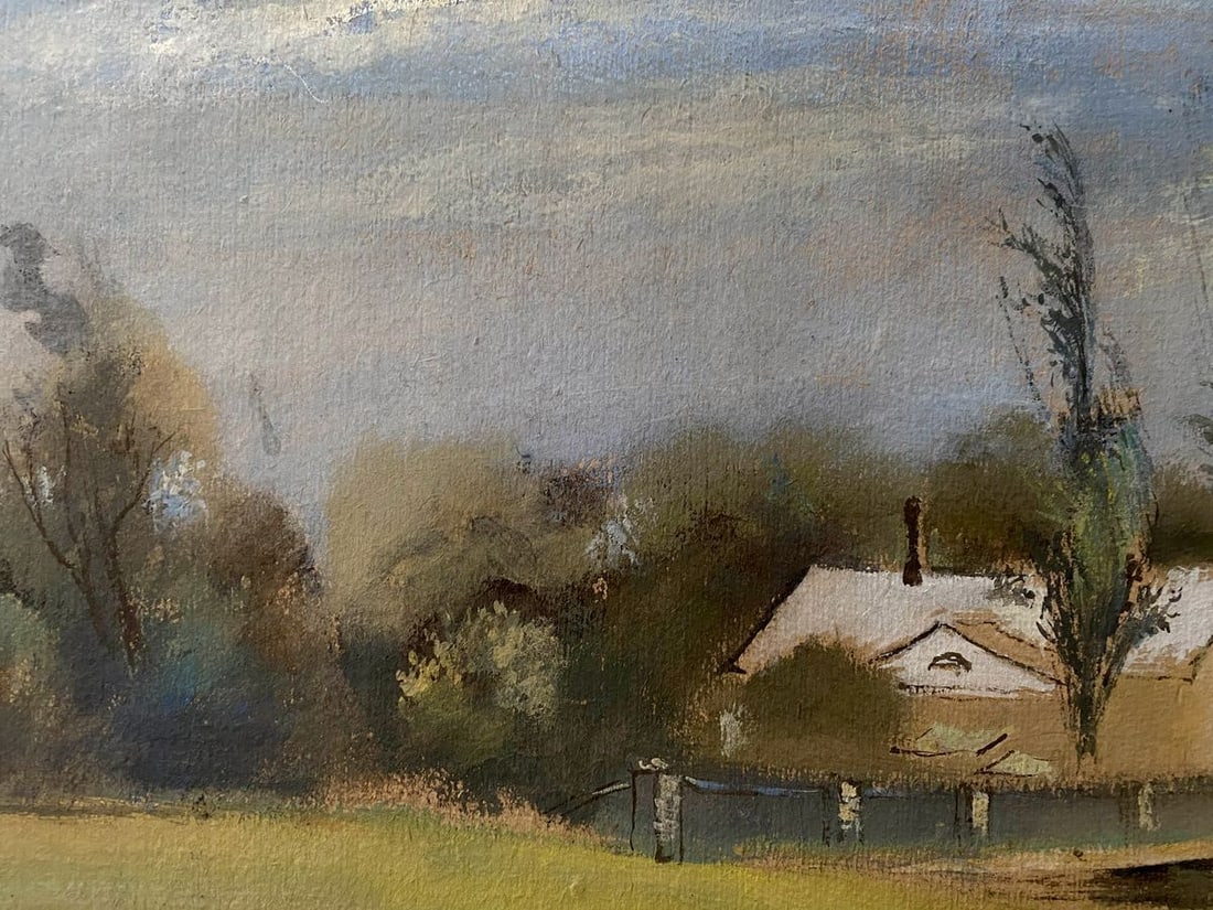 Tempera painting April Litvinov Oleg Arkad'yevich - 5