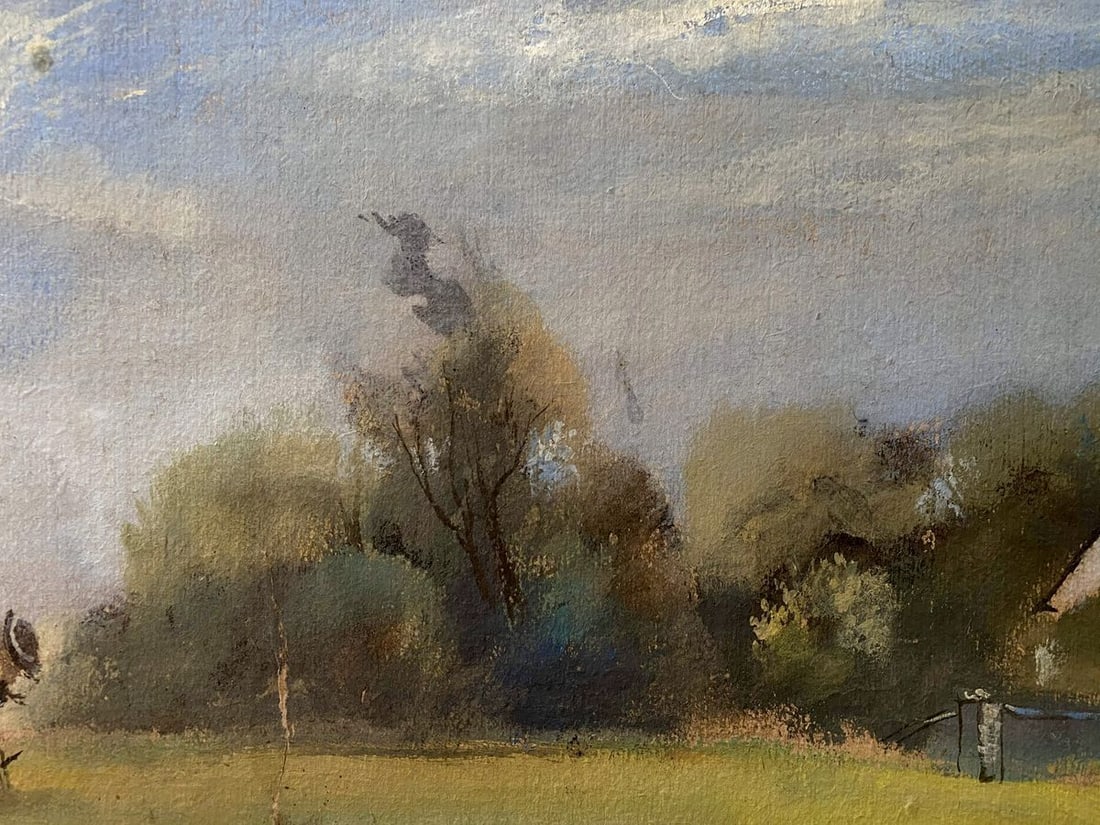 Tempera painting April Litvinov Oleg Arkad'yevich - 6
