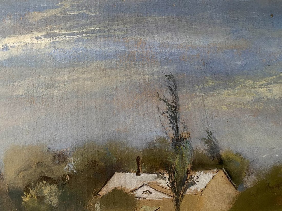 Tempera painting April Litvinov Oleg Arkad'yevich - 9