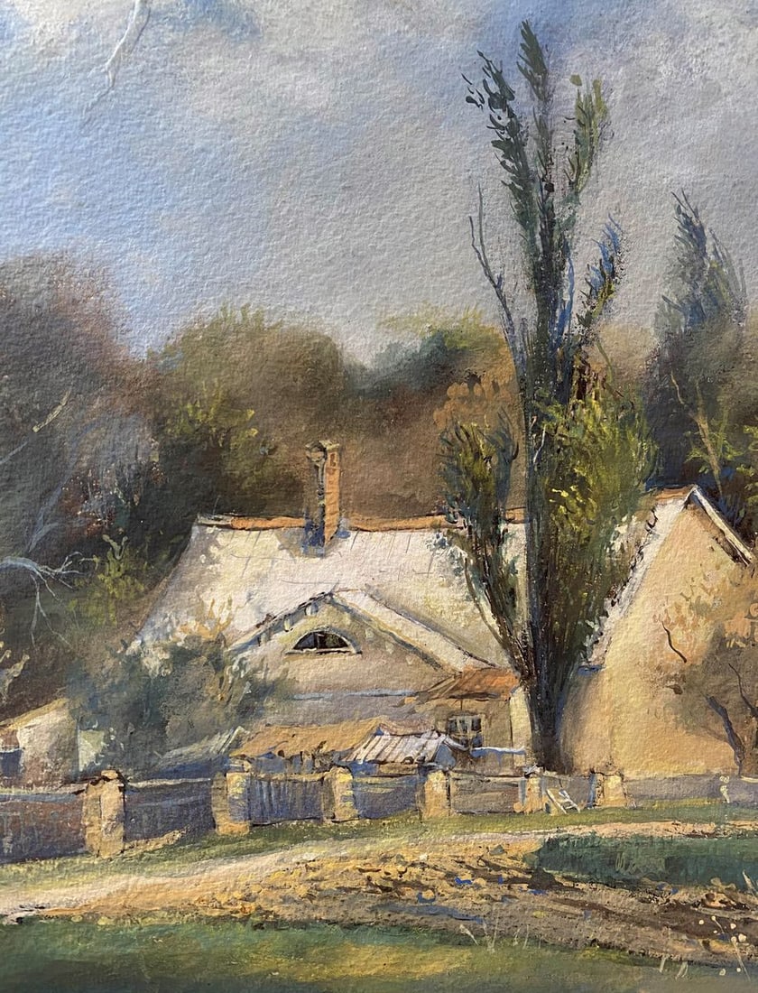 Tempera painting May Litvinov Oleg Arkad'yevich - 4