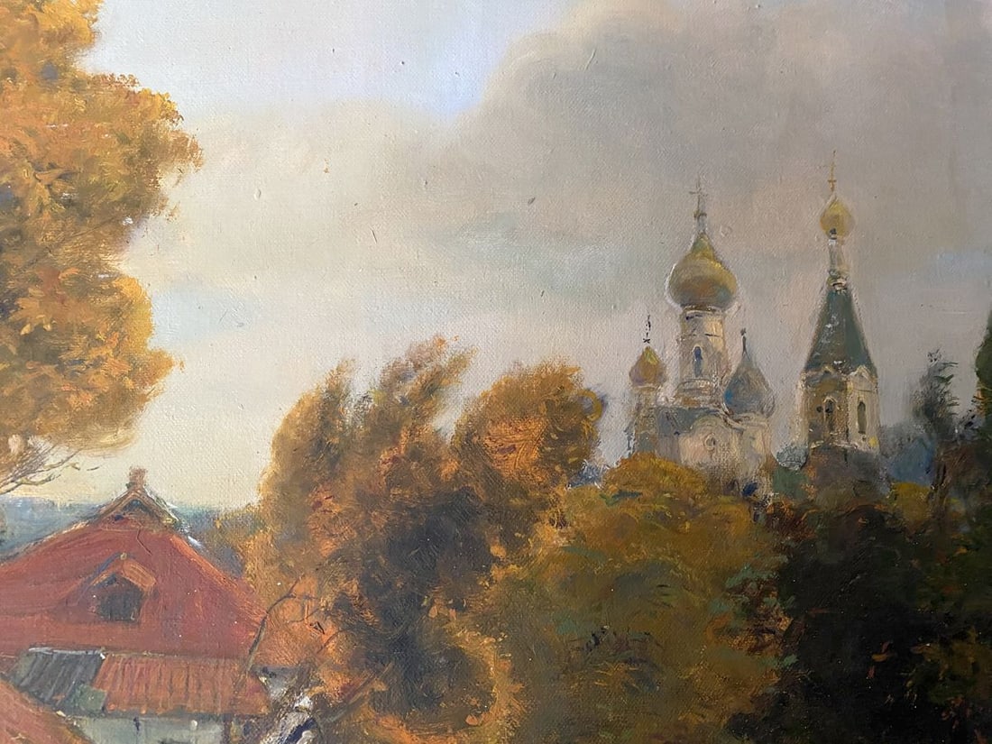 Oil painting Evening call Litvinov Oleg Arkad'yevich - 10