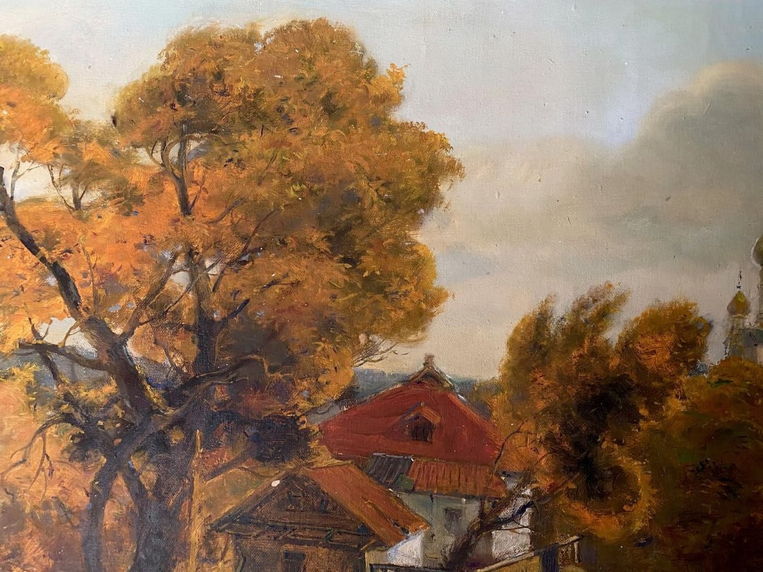 Oil painting Evening call Litvinov Oleg Arkad'yevich - 4