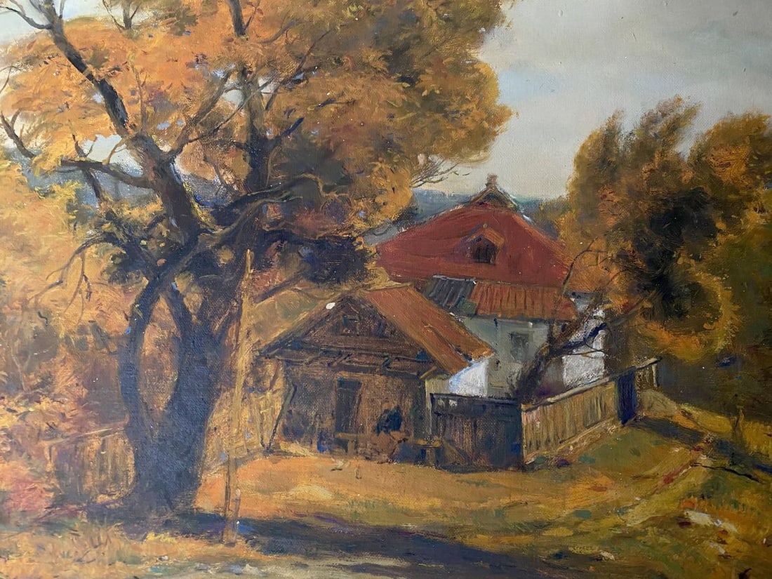 Oil painting Evening call Litvinov Oleg Arkad'yevich - 5
