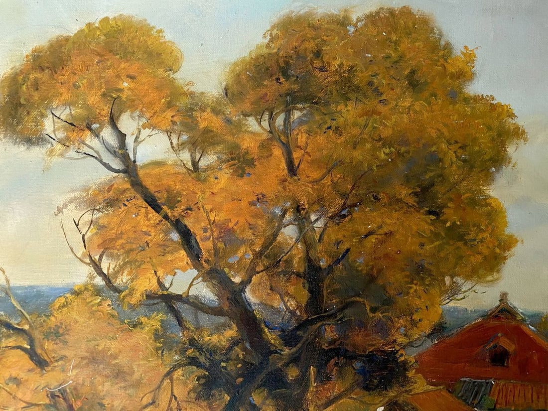 Oil painting Evening call Litvinov Oleg Arkad'yevich - 6