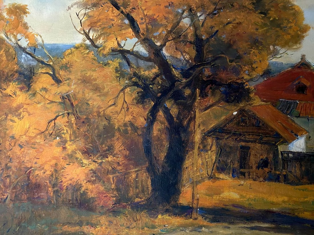 Oil painting Evening call Litvinov Oleg Arkad'yevich - 7