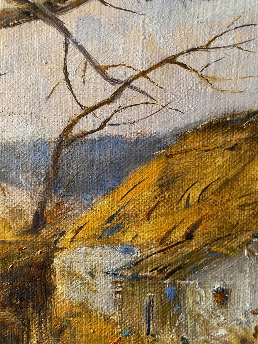 Oil painting Village dream Litvinov Oleg Arkad'yevich - 11