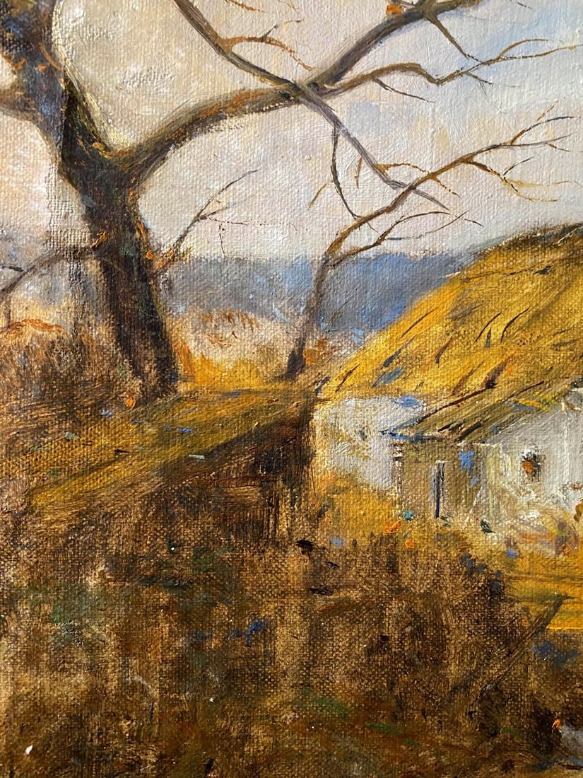 Oil painting Village dream Litvinov Oleg Arkad'yevich - 2