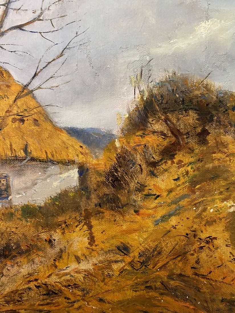 Oil painting Village dream Litvinov Oleg Arkad'yevich - 4