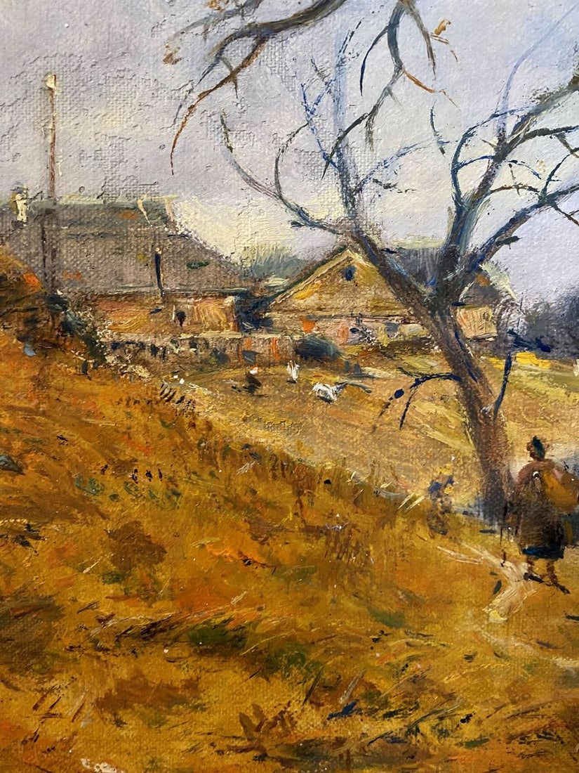 Oil painting Village dream Litvinov Oleg Arkad'yevich - 5