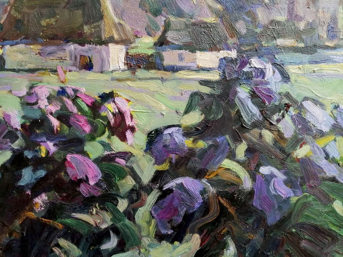 Oil painting In the garden Kalenyuk Alex - 2