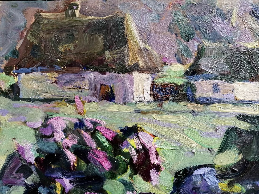 Oil painting In the garden Kalenyuk Alex - 4