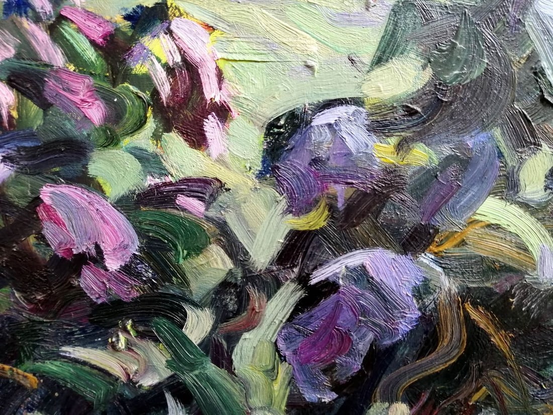 Oil painting In the garden Kalenyuk Alex - 7