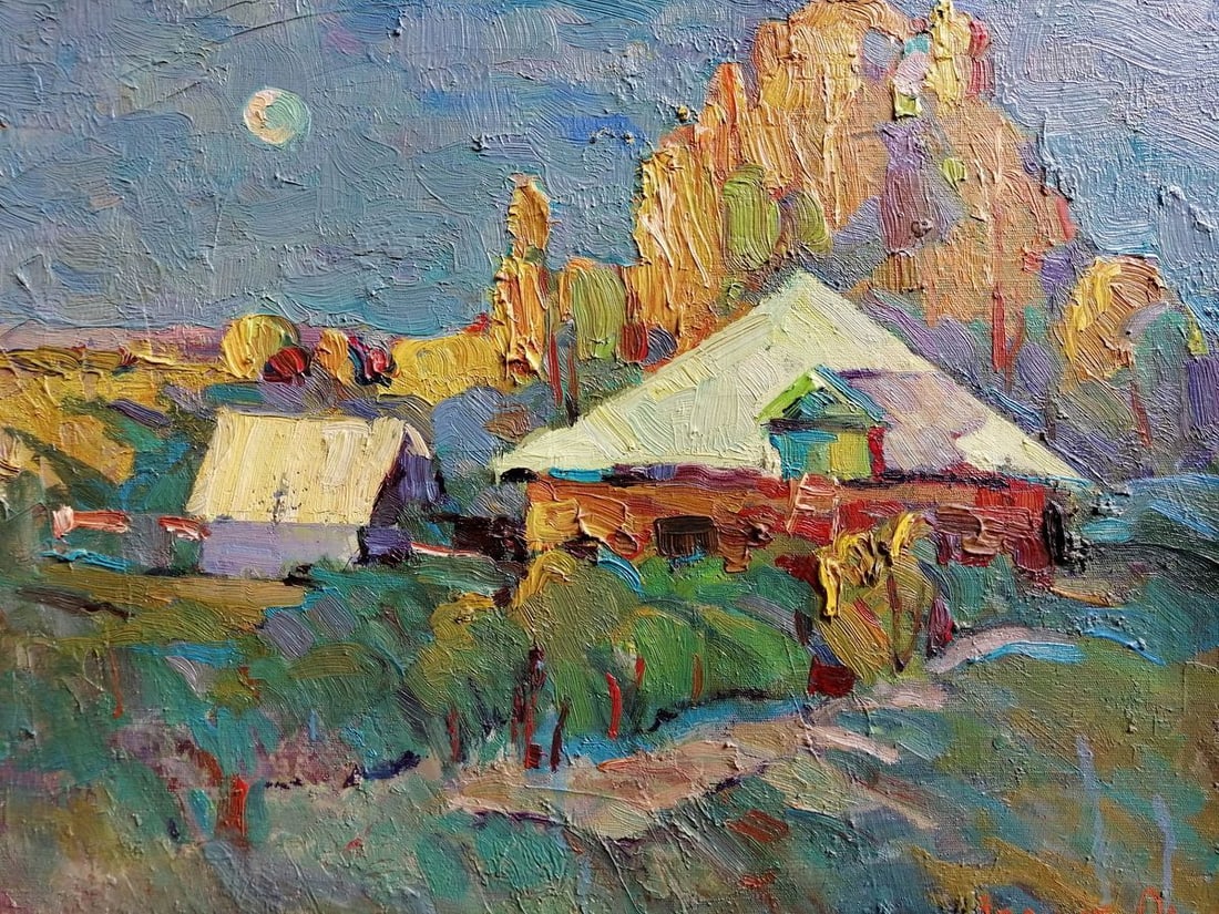 Oil painting Country life Kalenyuk Alex - 2