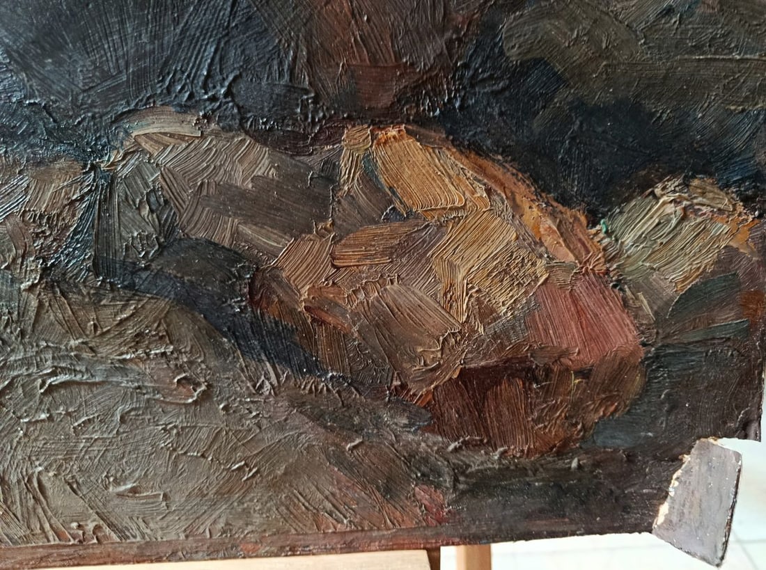 Oil painting The boats set sail to sea Petr Kolomoytsev - 8