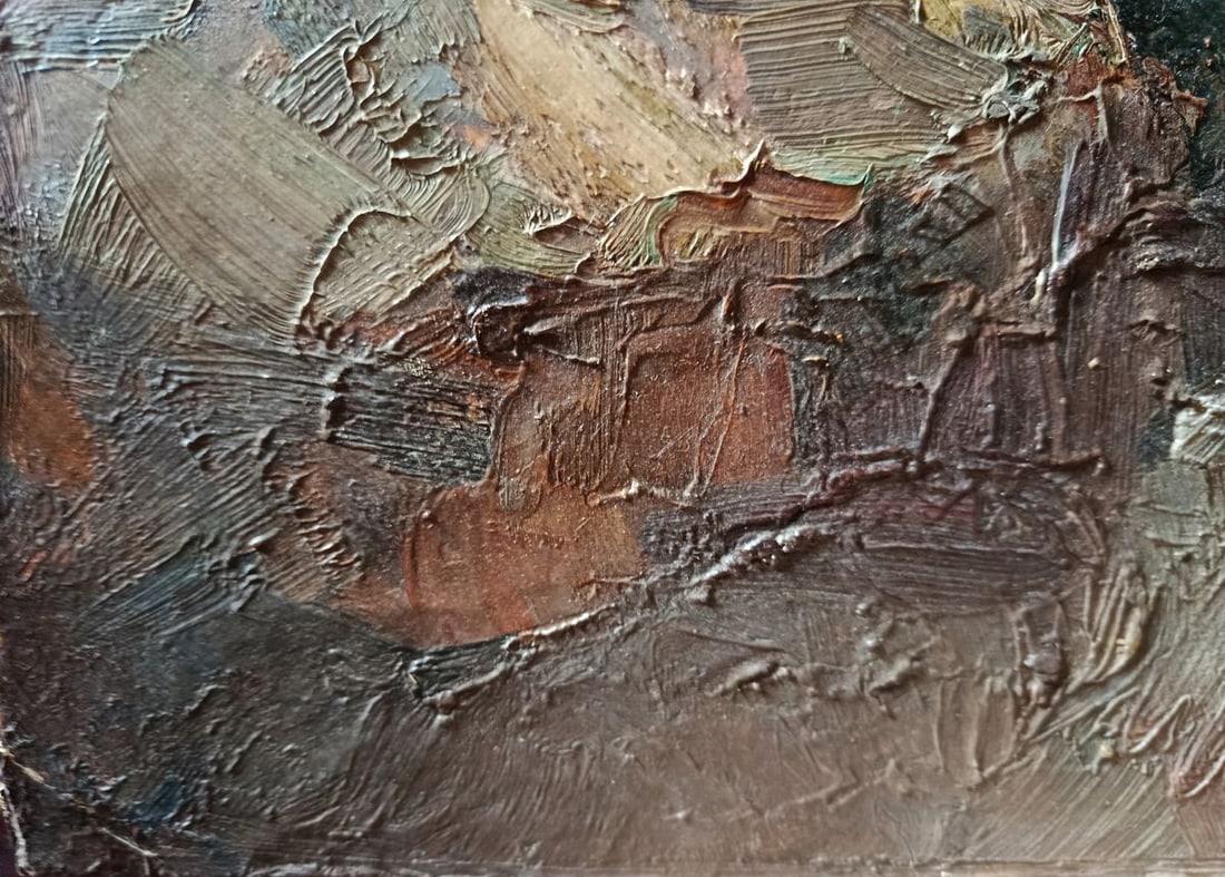 Oil painting The boats set sail to sea Petr Kolomoytsev - 9