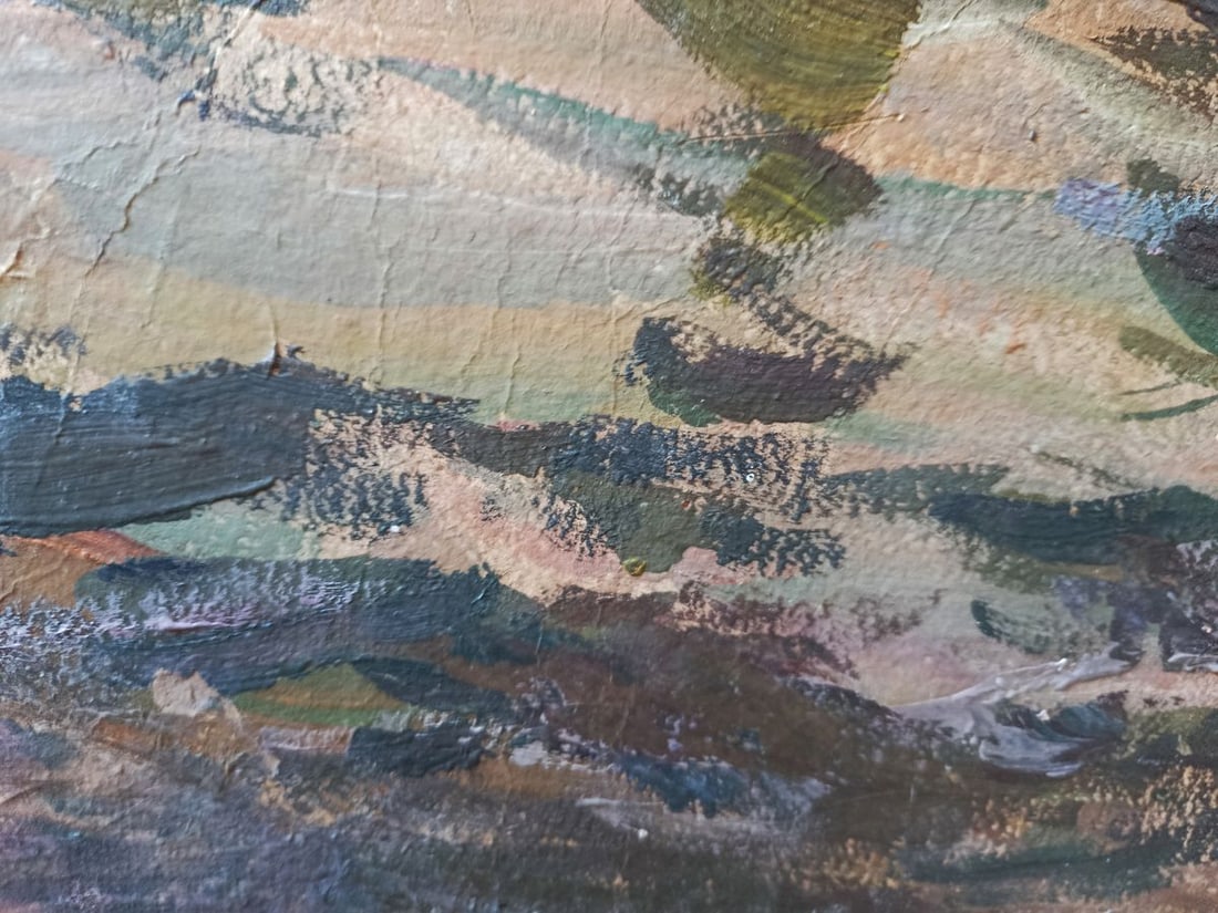 Oil painting A distant ship at sea Alexander Zakharov - 9