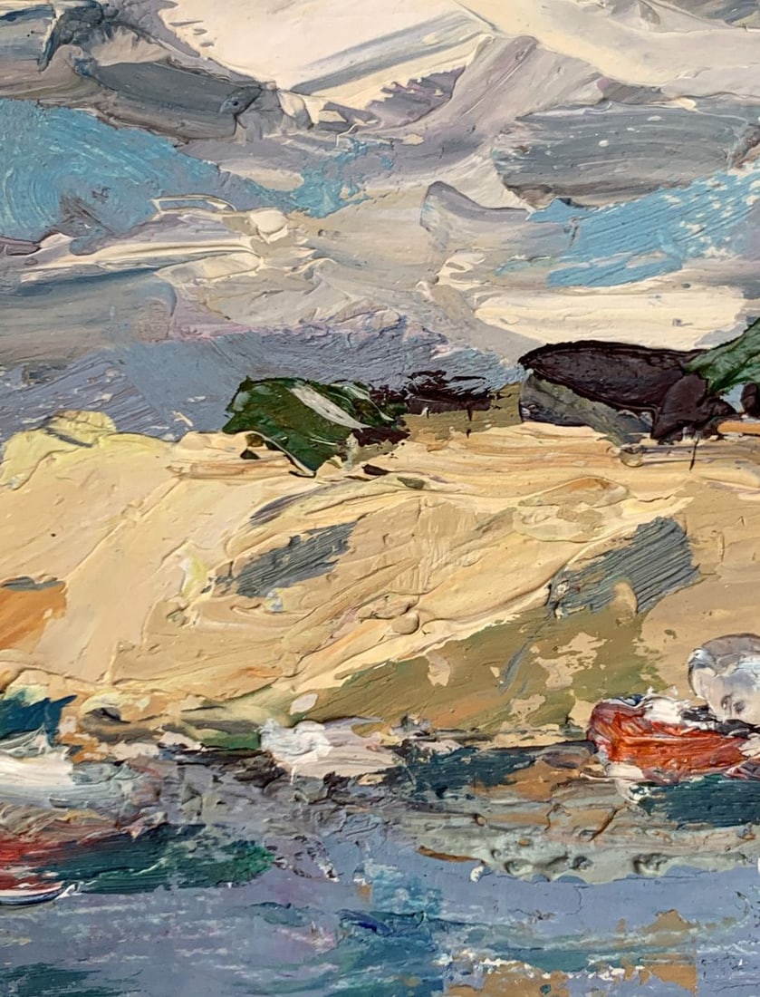 Oil painting Near the cape Alexander Cherednichenko - 11