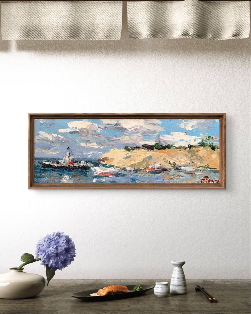 Oil painting Near the cape Alexander Cherednichenko - 6