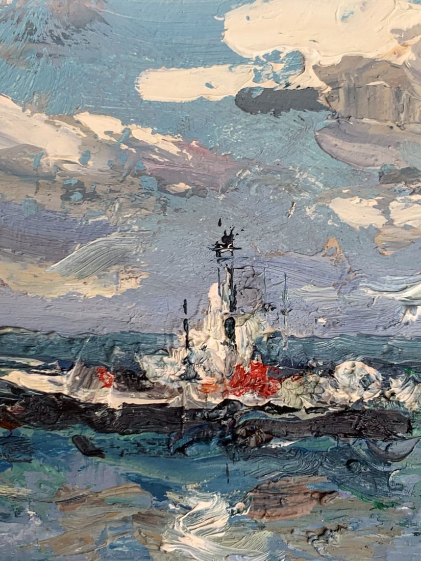Oil painting Near the cape Alexander Cherednichenko - 8