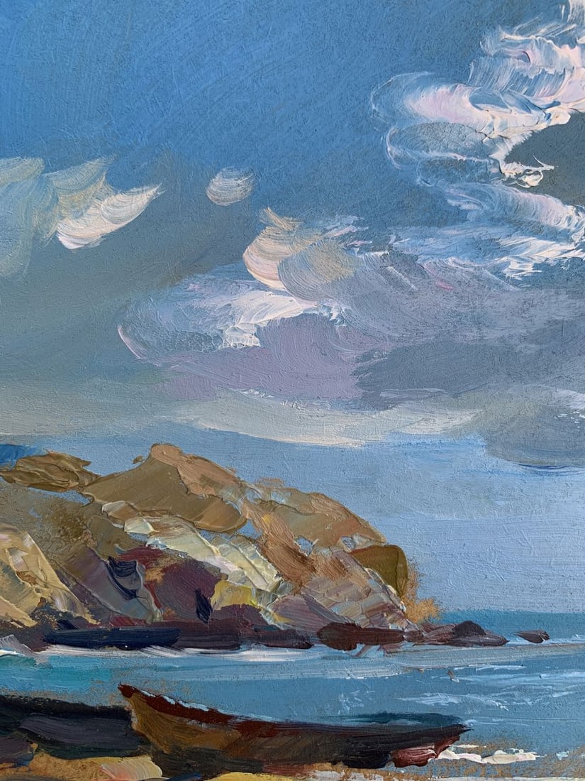 Oil painting Island in the sea Yuriy Suprunchuk - 8