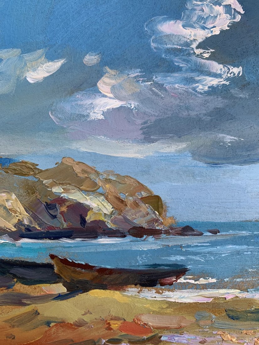 Oil painting Island in the sea Yuriy Suprunchuk - 9