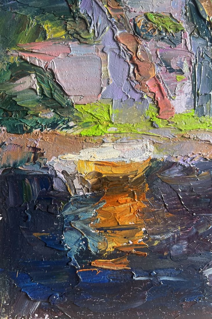 Oil painting Fortress by the sea Boris Serdyuk - 9