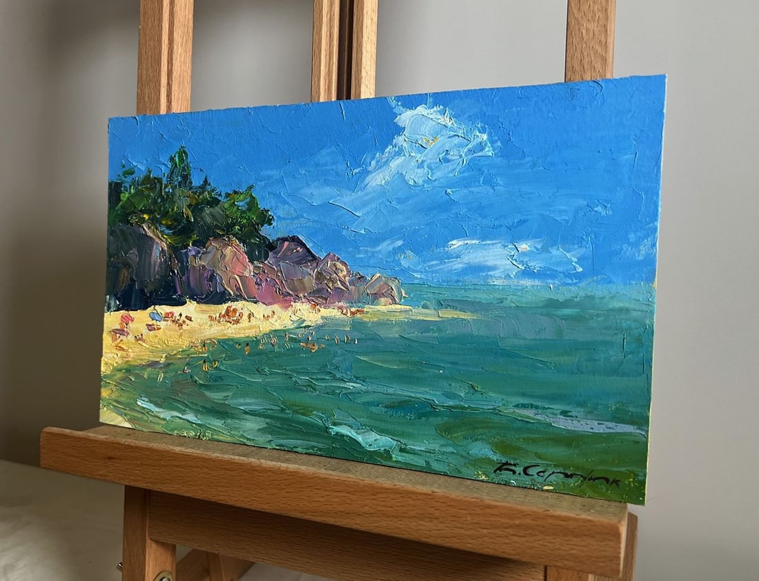 Oil painting Holidays at sea Boris Serdyuk - 5