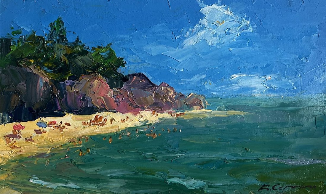 Oil painting Holidays at sea Boris Serdyuk - 6