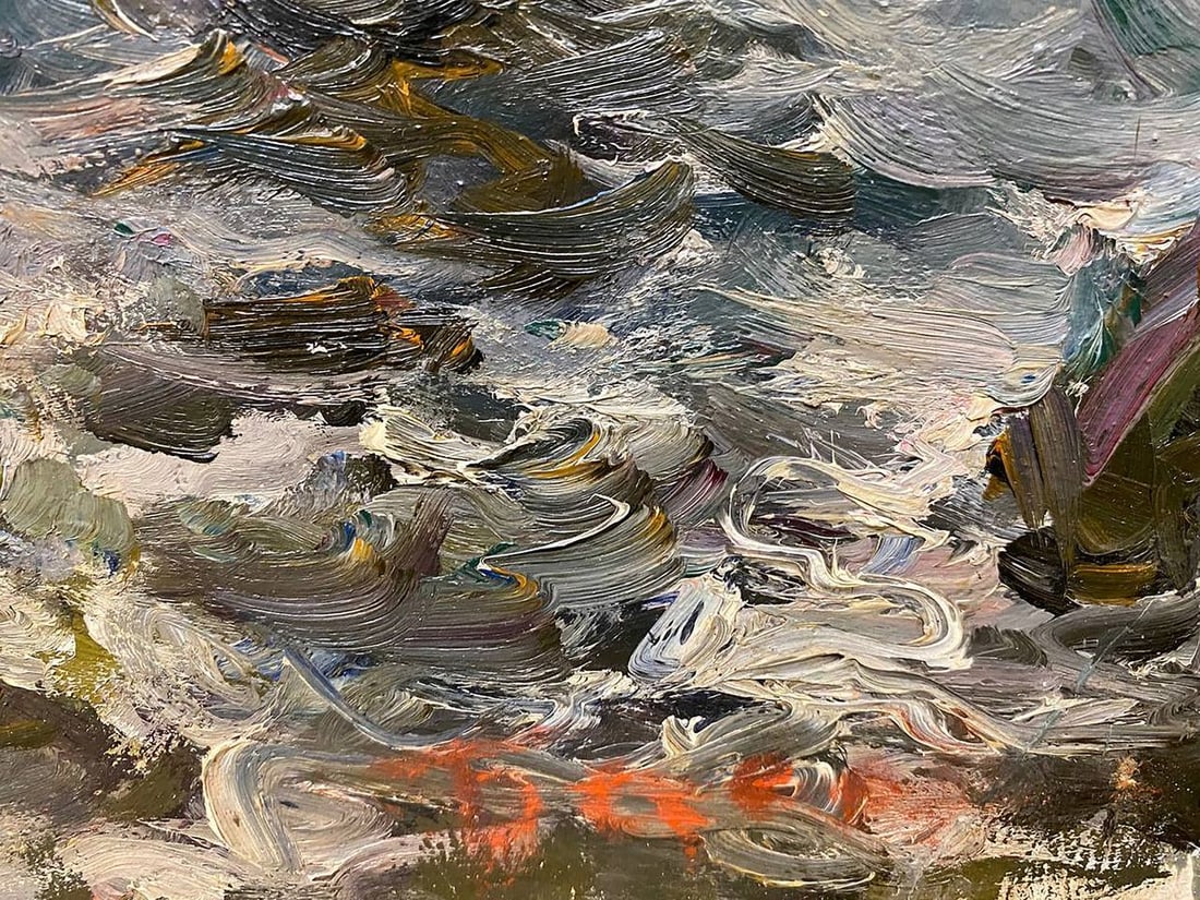 Oil painting Surf Basov Yakov Aleksandrovich - 6