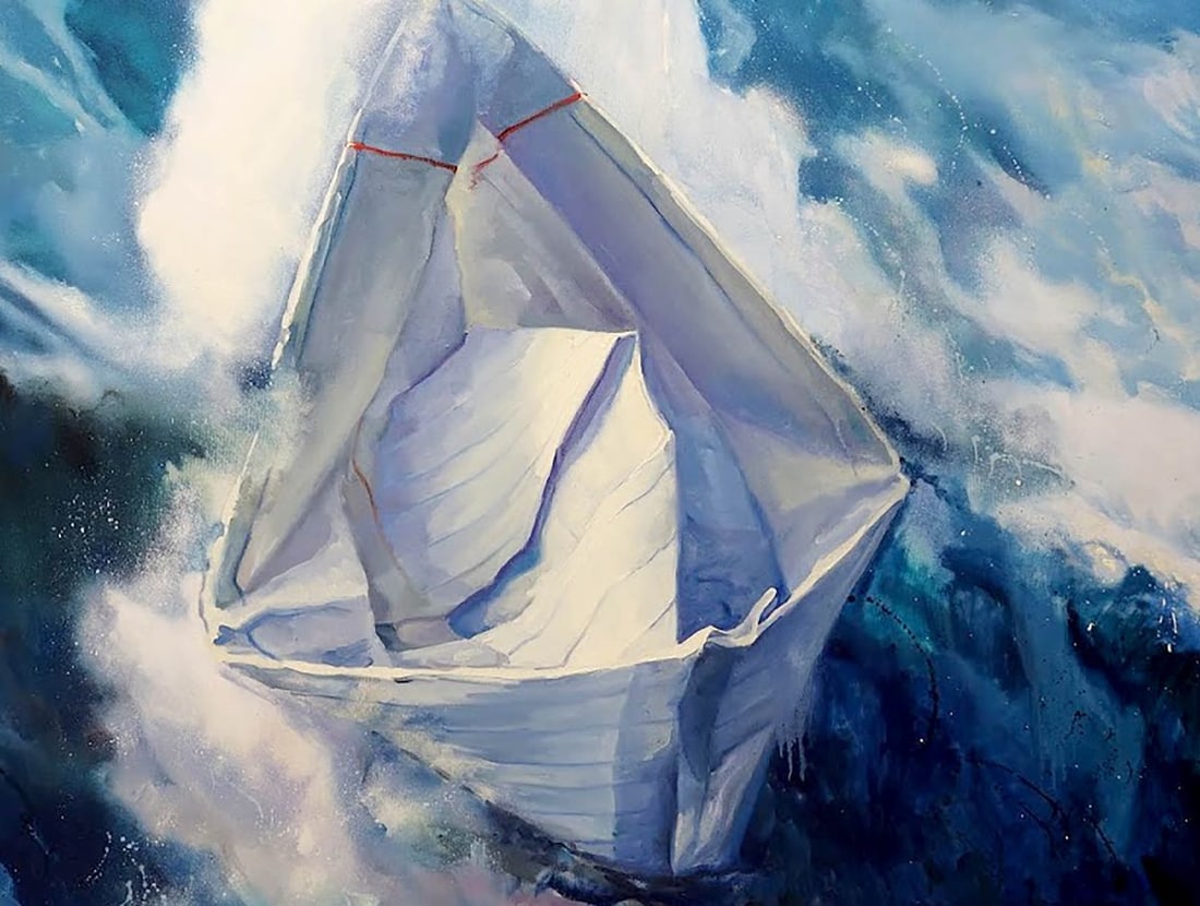 Oil painting Storm Varvarov Anatoly Viktorovich - 5