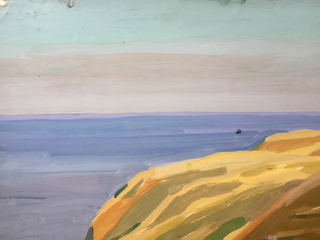 Gouache painting In the mountains Chernikov Vladimir Mikhailovich - 4