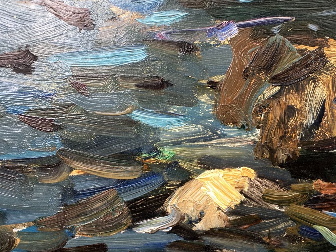 Oil painting Reeds Zakharov Fedor Zakharovich - 4