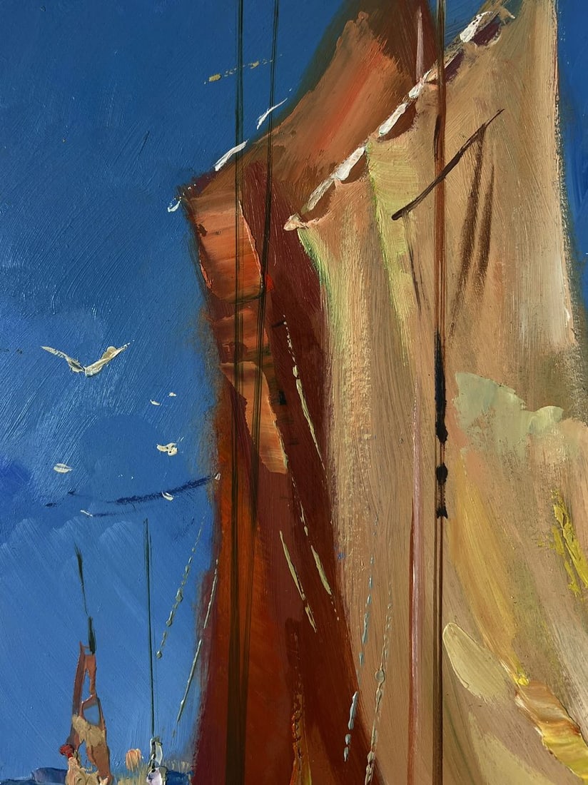 Oil painting Sail full of wind Yuriy Suprunchuk - 5