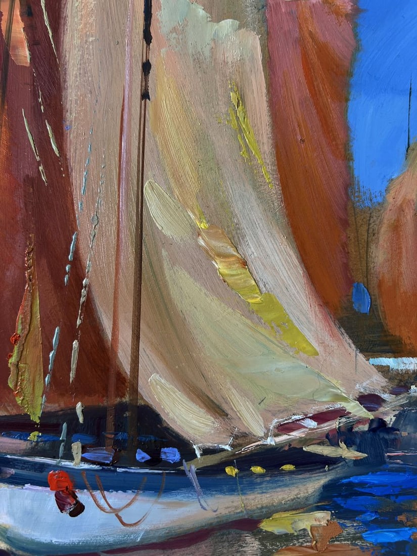 Oil painting Sail full of wind Yuriy Suprunchuk - 6
