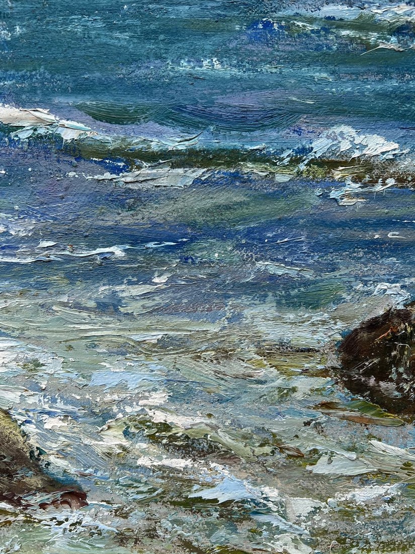 Oil painting Sea shore V. Mishurovsky - 6