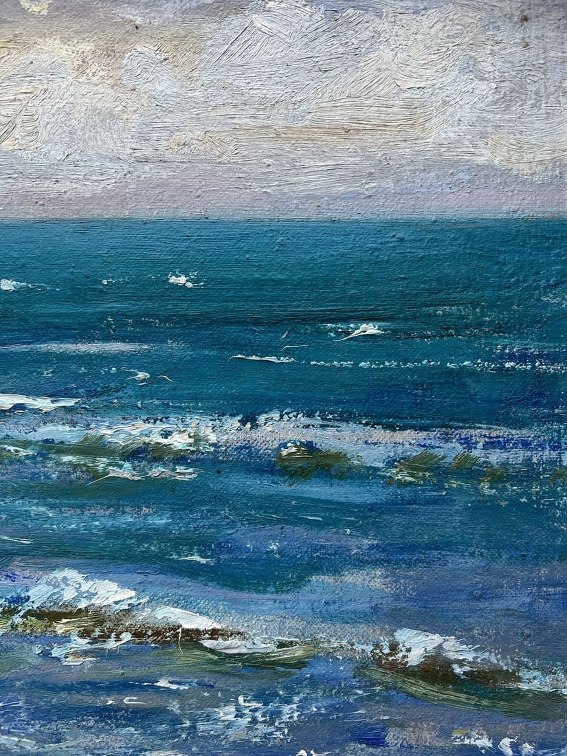 Oil painting Sea shore V. Mishurovsky - 8