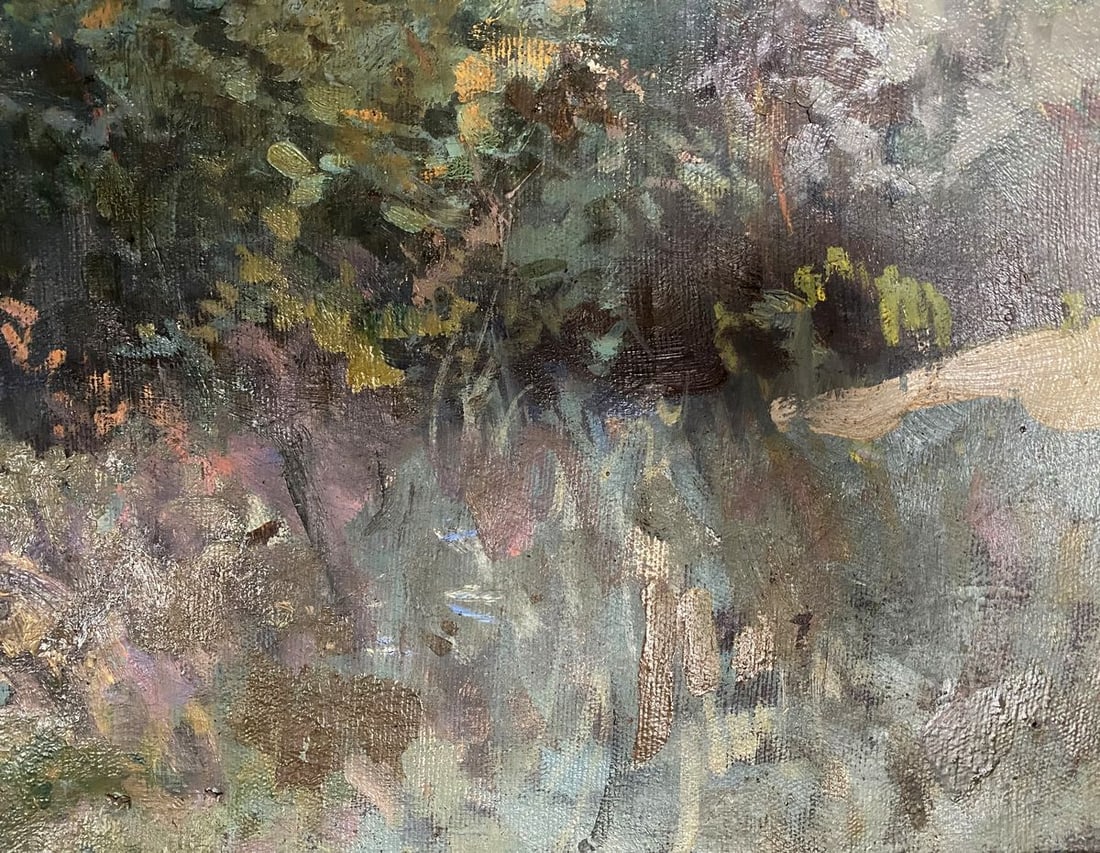 Oil painting Near the river Ryzhykh Victor Ivanovich - 8