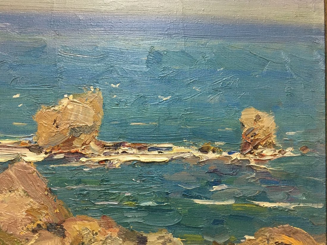 Oil painting Stone coast Khodchenko Lev Pavlovich - 8