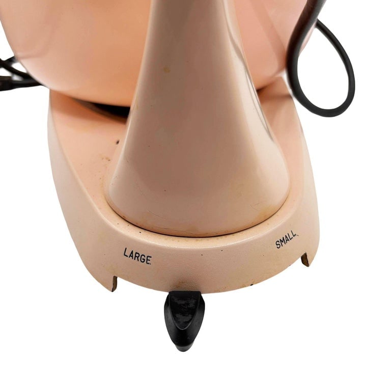 Mid-century Pink Enameled Model 12 Mixmaster Electric Mixer by Sunbeam w/ Bowls - 8